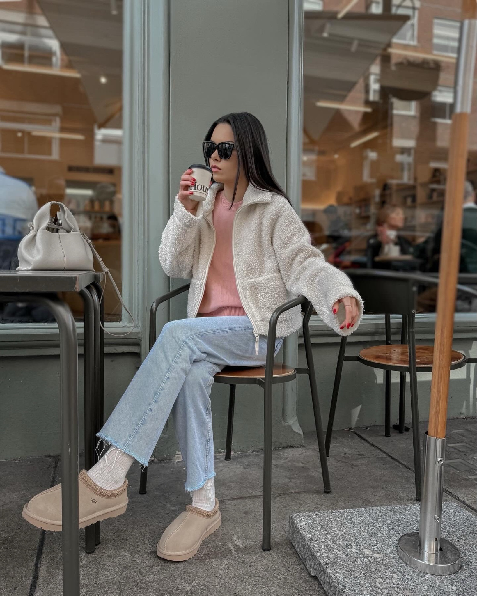 Pink sweater for Spring 🌸  jeans from Zara code: 6164/053 

#LTKSpringSale #LTKSeasonal #LTKstyletip