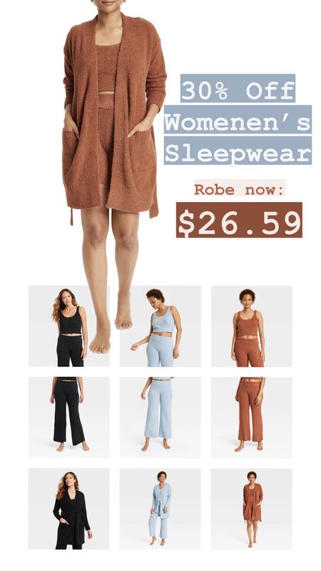All women’s sleepwear now 30% OFF! I have this robe and absolutely love it! In fact, I have the long and short version. 

#LTKGiftGuide #LTKsalealert #LTKfindsunder50