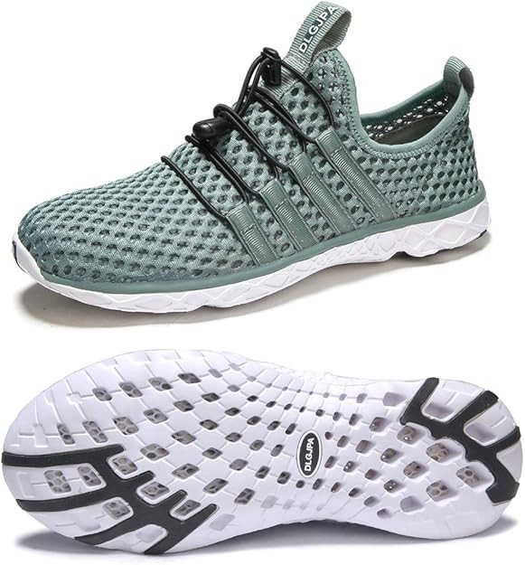 DLGJPA Women's Lightweight Quick Drying Water Shoes for Beach or Water Sports Slip On Walking Sho... | Amazon (US)