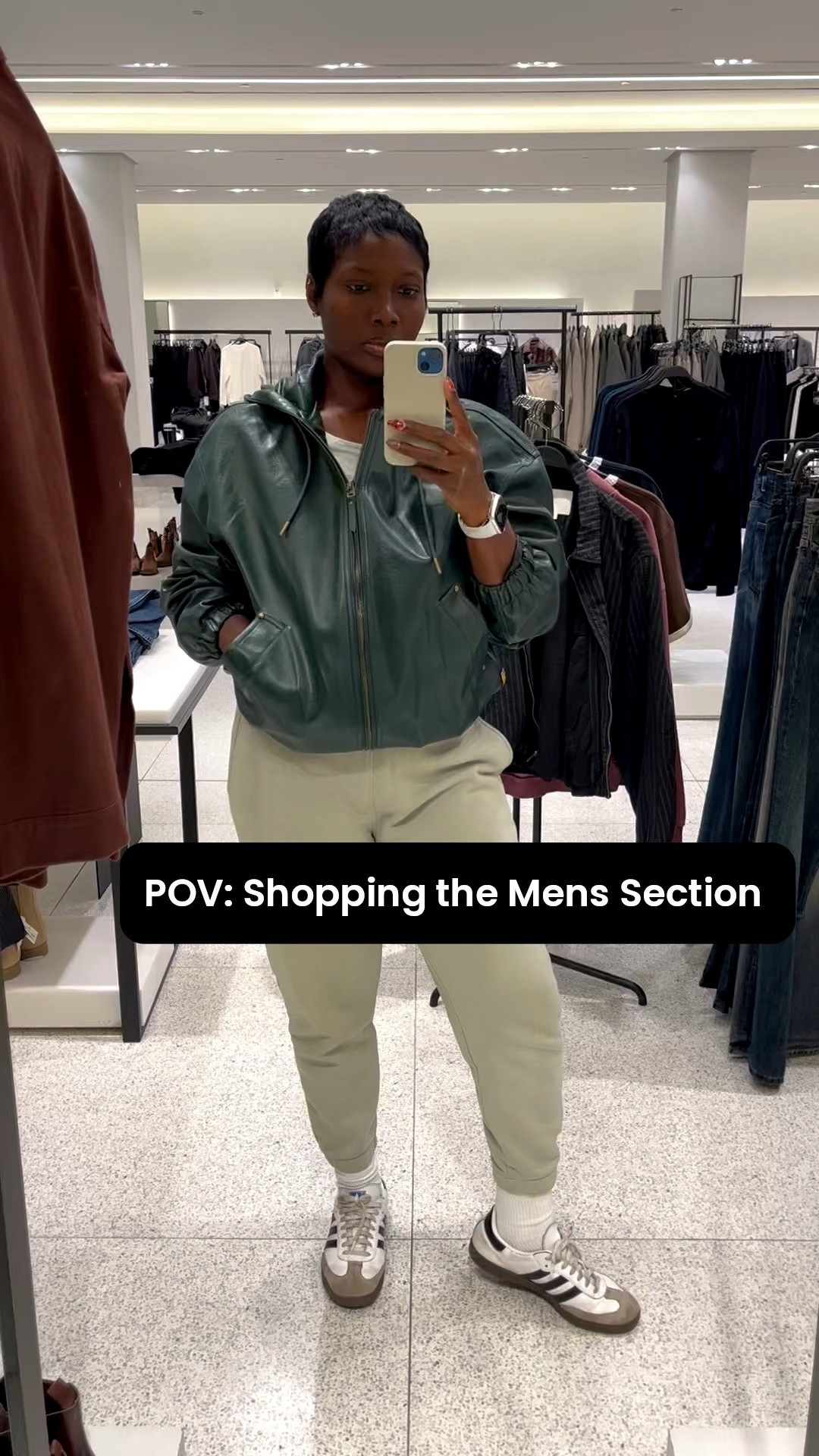 The men’s section has some of the best stuff! 