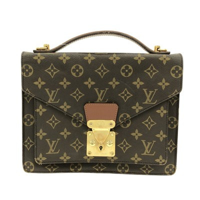 Auth LOUIS VUITTON Monceau M51187 Monogram A21901 Handbag Monogram Canvas | eBay US