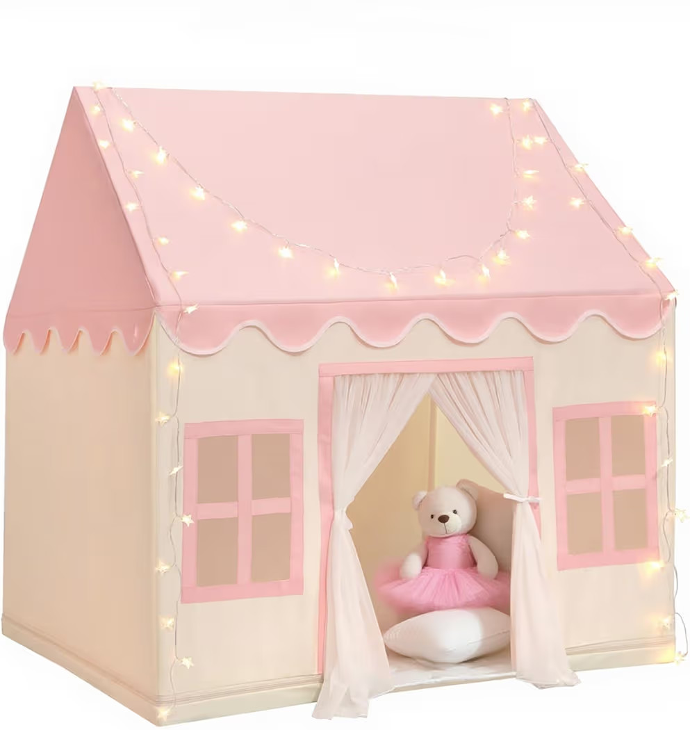 Wilwolfer Play Tent for Kids Indoor - Kids Play House Indoor Toddlers Play Tent Large Toddler Toy... | Amazon (US)