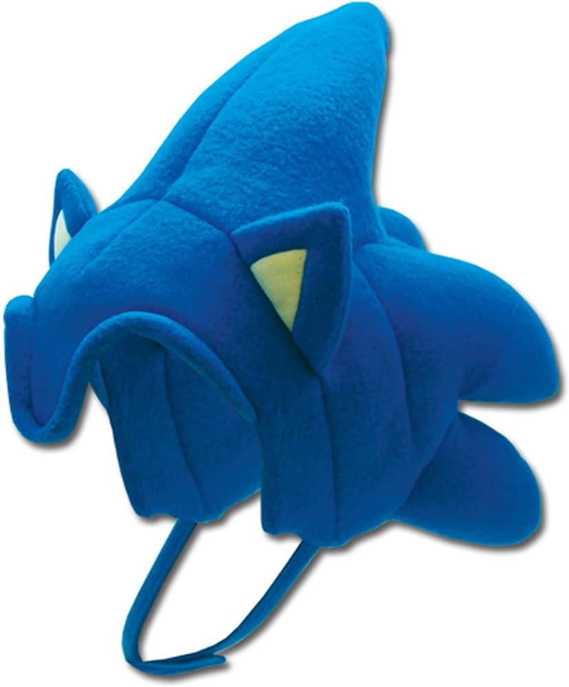 GE Animation GE-2380 Sonic The Hedgehog - Sonic Hair Cosplay Hat Blue, One Size | Amazon (US)