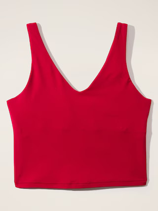 Transcend V-Neck Crop Bra A-C | Athleta