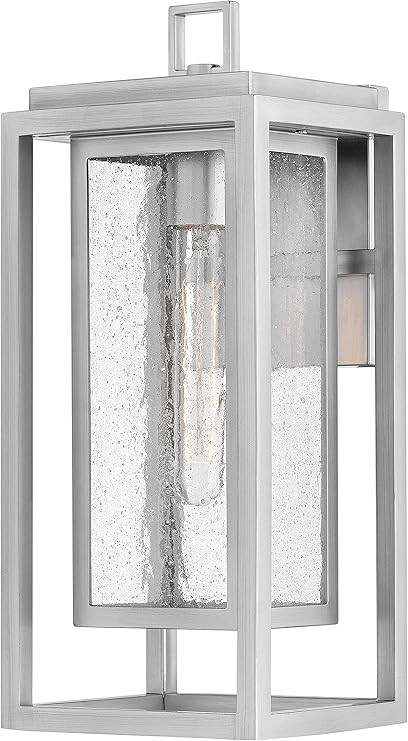 Hinkley Republic 1004BK Medium Outdoor Wall Mount Lantern - Transitional/Modern, Double Frame Des... | Amazon (US)