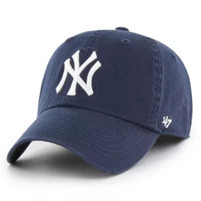 '47 Men's MLB New York Yankees Franchise Logo Fitted Hat, Navy Blue, 2XL | Belk