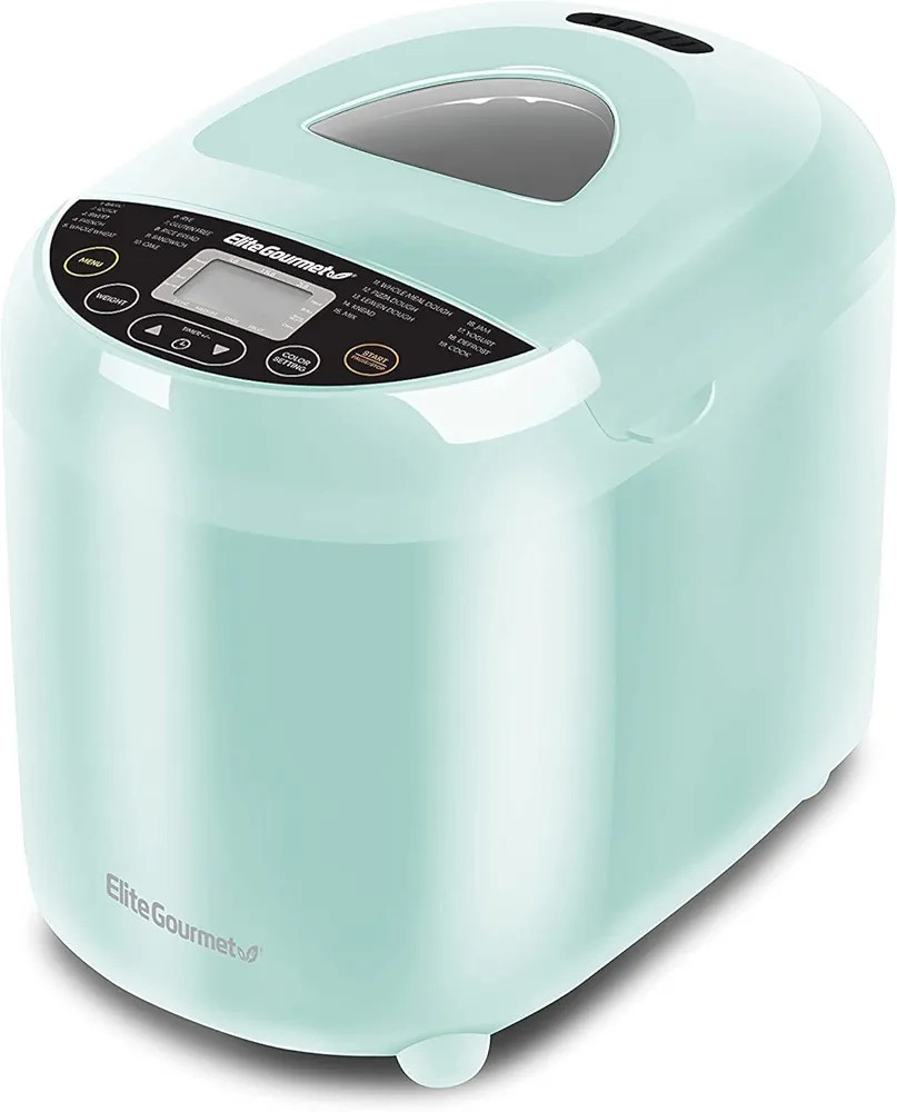 Elite Gourmet EBM8103M Programmable Bread Maker Machine 3 Loaf Sizes, 19 Menu Functions Gluten Fr... | Amazon (US)