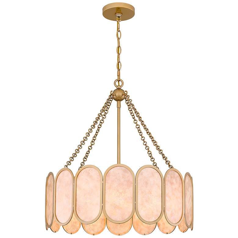 Amalia 4-Light Light Gold Pendant | Lamps Plus