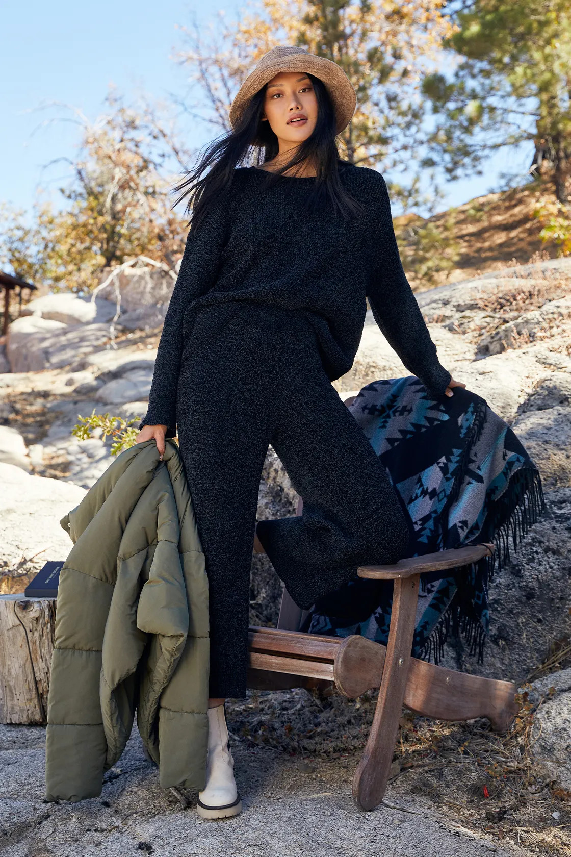 Comfy Cutie Midnight Blue Chenille Sweater | Lulus (US)