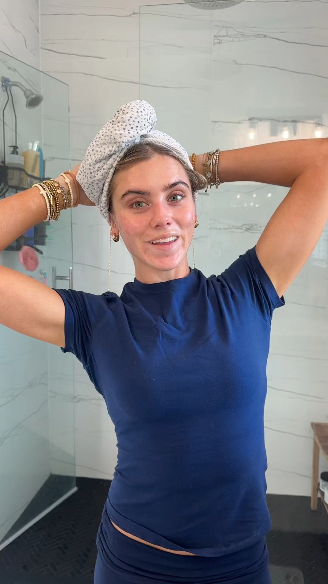 post shower hair wash routine using all my new haircare products they smelled incredible and my hair dried really well so honestly not upset about this 🤭 

#postshowerroutine #hairwashday #leaveinconditioner #leaveintreatment #hairtok @bondiboost  @Wella Pro @FHI HEAT @Crownafair @IGk hair @ulta  

#LTKgrwm #LTKselfcare #LTKBeauty