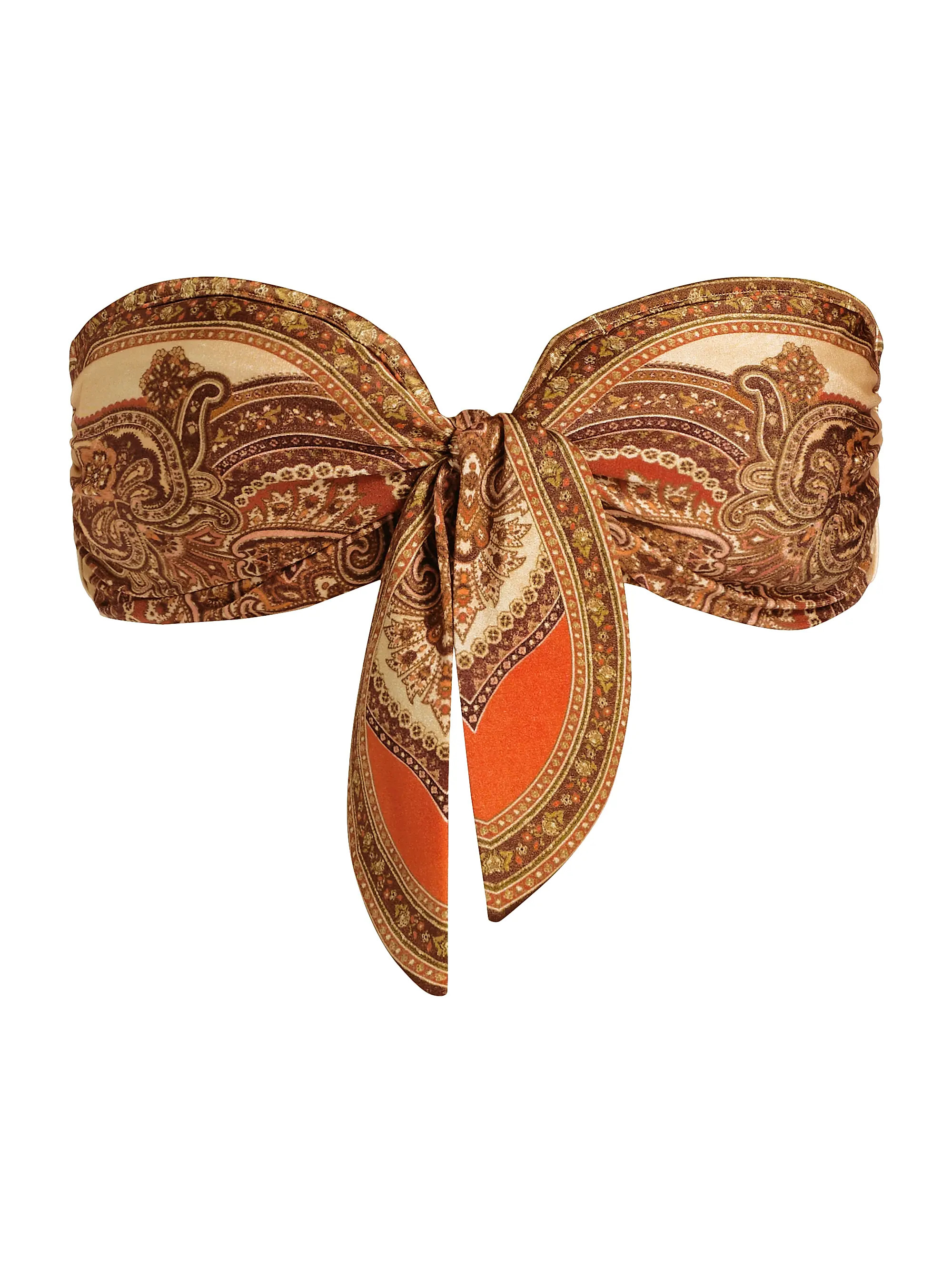 Zimmermann Mahon Scarf Tie Bikini Top | Saks Fifth Avenue | Saks Fifth Avenue