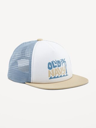 Graphic Trucker Hat for Toddler Boys | Old Navy (CA)