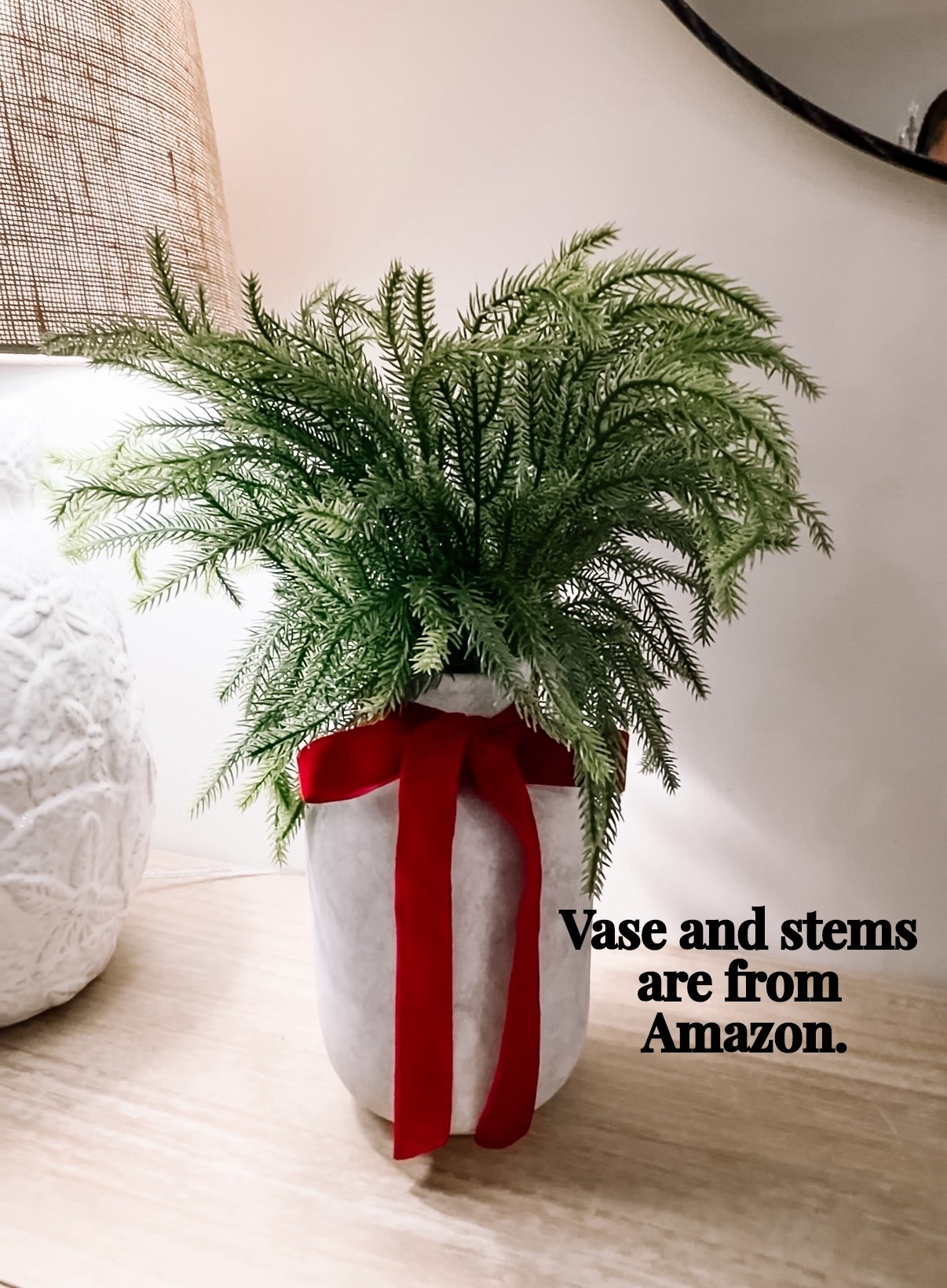 These stems from Amazon look and feel real! 

#LTKSeasonal #LTKHoliday #LTKHome