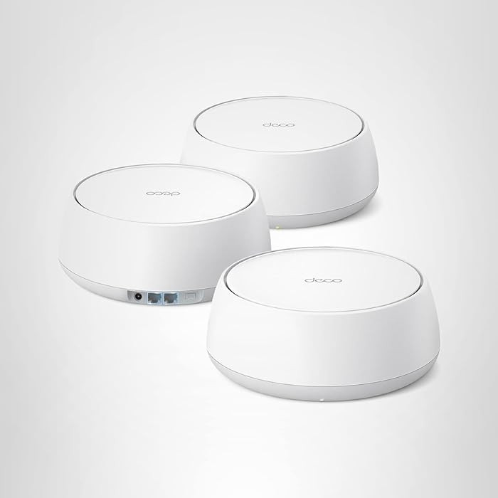 TP-Link Deco BE25 - Sistema Wi-Fi de doble banda BE5000 WiFi 7 Mesh | 4-Stream 5 Gbps, 240 Mhz | ... | Amazon (US)
