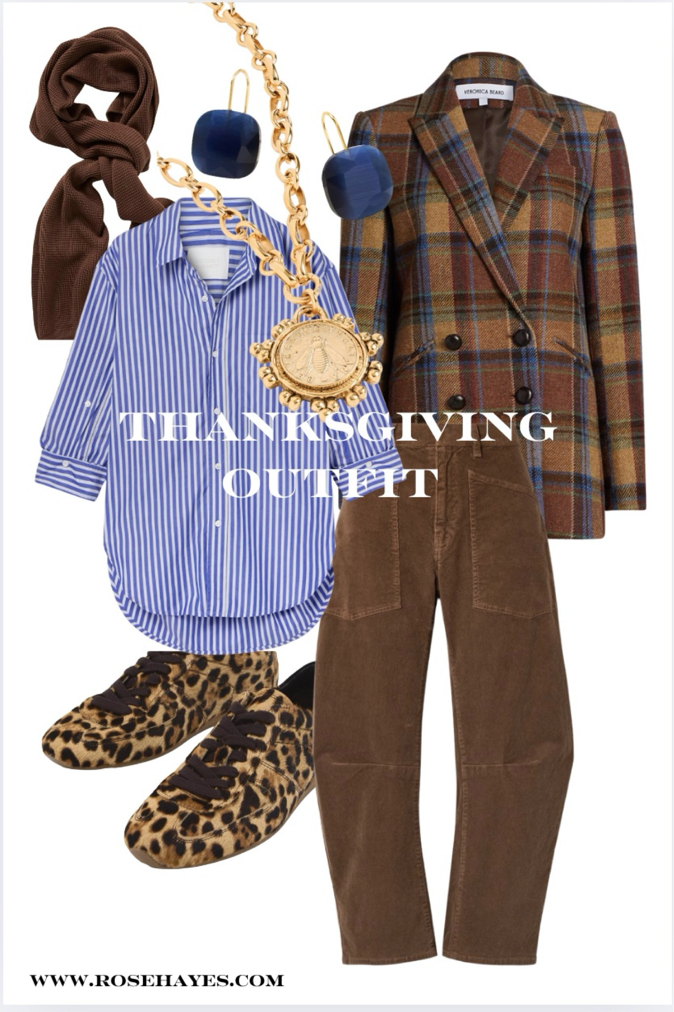 Love the mix of stripes and plaids and leopard! Looking good all season!

#LTKTravel #LTKOver40 #LTKWorkwear