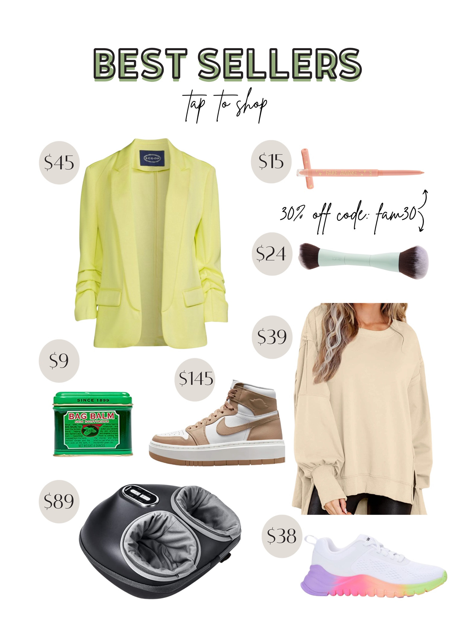 Best sellers, makeup sale, Tarte sale, makeup must haves, sneakers for spring, the best blazer, affordable fashion, Amazon self care, spring trends, Walmart fashion, Amazon fashion 

#LTKSeasonal #LTKstyletip #LTKshoecrush