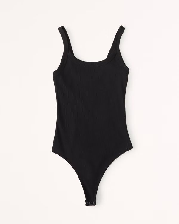 Women's 90s Ribbed Tank Bodysuit | Women's Tops | Abercrombie.com | Abercrombie & Fitch (US)