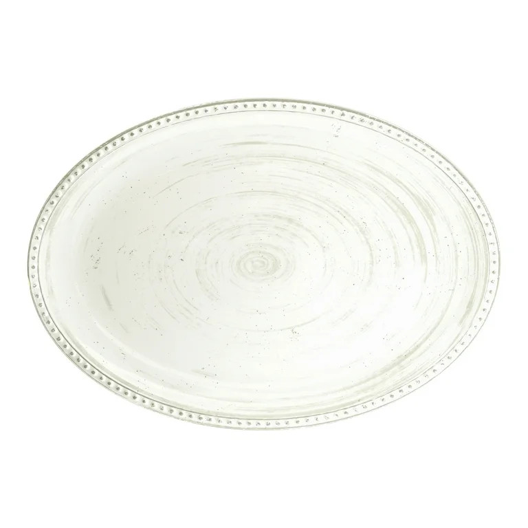 Zak Designs French Country House Melamine Oval Serving Platter, Durable and BPA Free 16 inches, L... | Walmart (US)