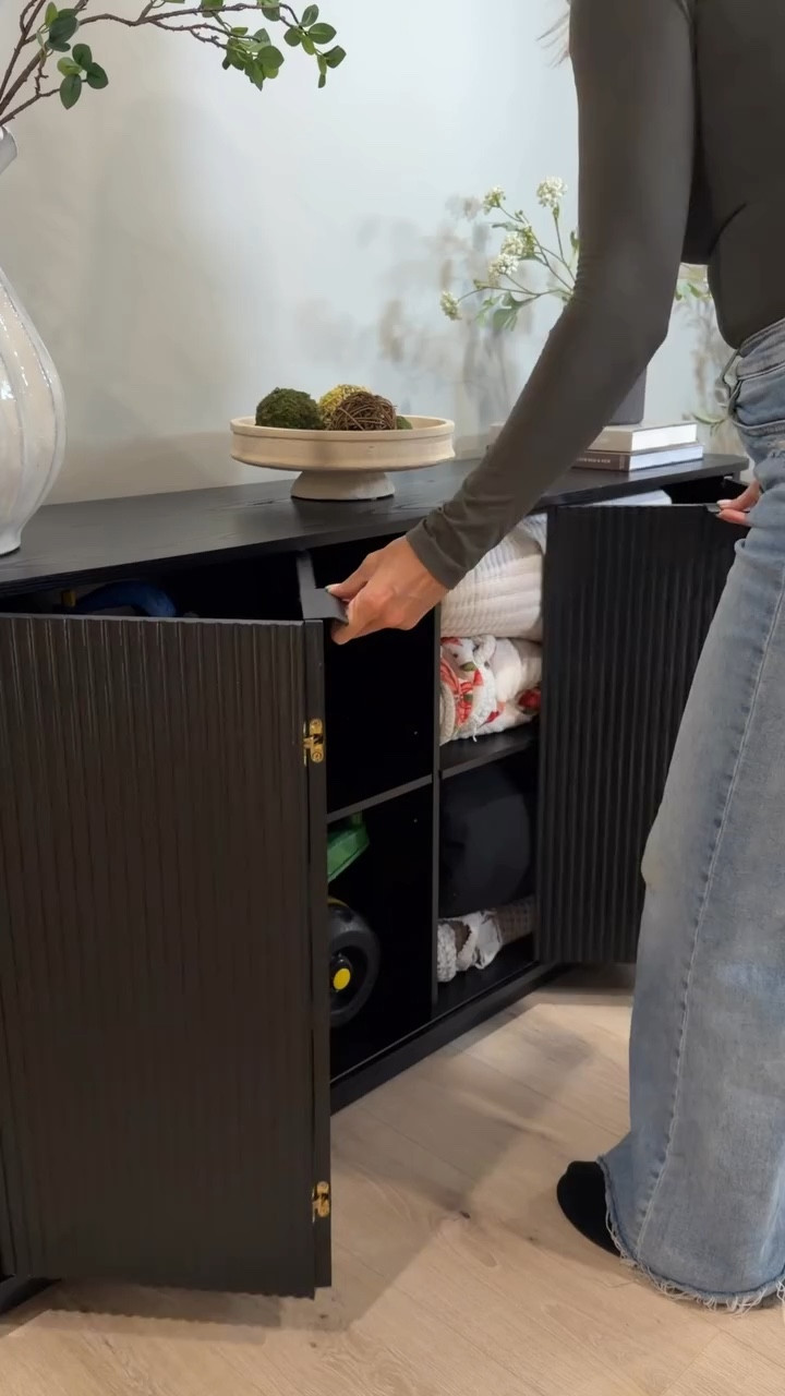 Our basement was mostly done but it still didn’t feel finished.

These three things made the biggest difference. A rug to define the sitting area, a sideboard that hides toys and blankets, and finishing the bathroom so the space actually functions like a real level of the house.

Wayfair is my go to for everything home, and their Spring Cyber Sale is going on now through March 23rd, making it the perfect time to grab pieces like these.

#LTKSaleAlert #LTKOver40 #LTKHome