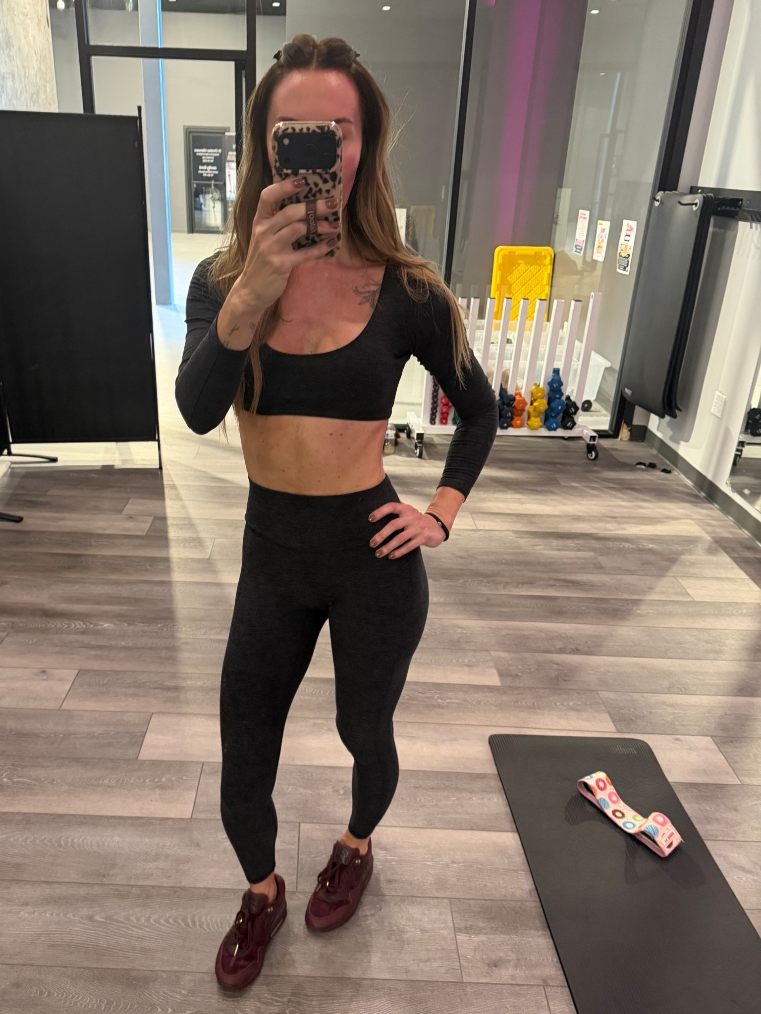 Fabletics coordinating fit is perfect for a hard workout! Leggings are tall girl friendly 🙌🏻🙌🏻

#LTKTall #LTKfitnessgoals #LTKOver40