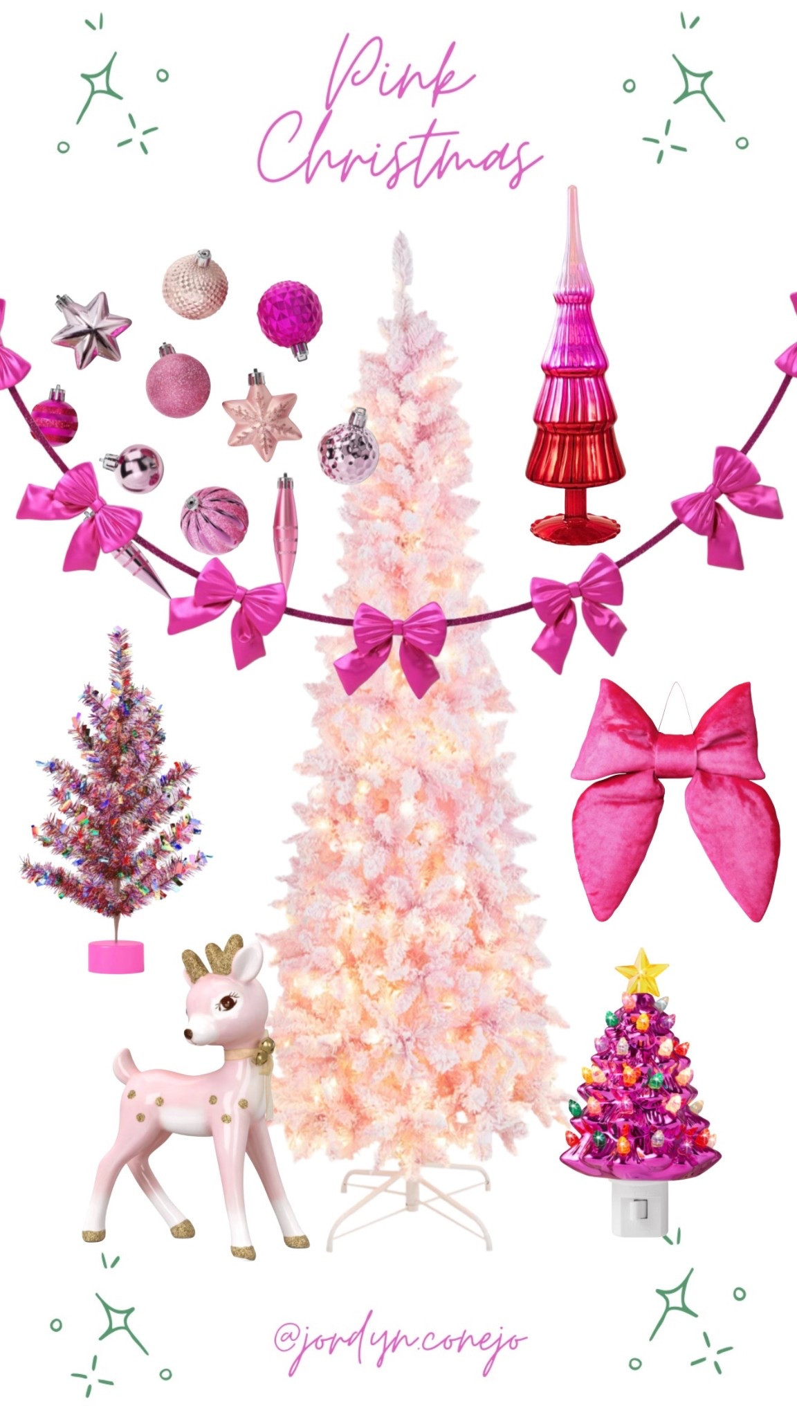 Pink Christmas Decor- girly room Christmas decor- pink bows- pink Christmas tree- home decor- Christmas decor- nostalgic Christmas tree- pink ornaments- decorate for Christmas 

#LTKStyleTip #LTKHome #LTKHoliday