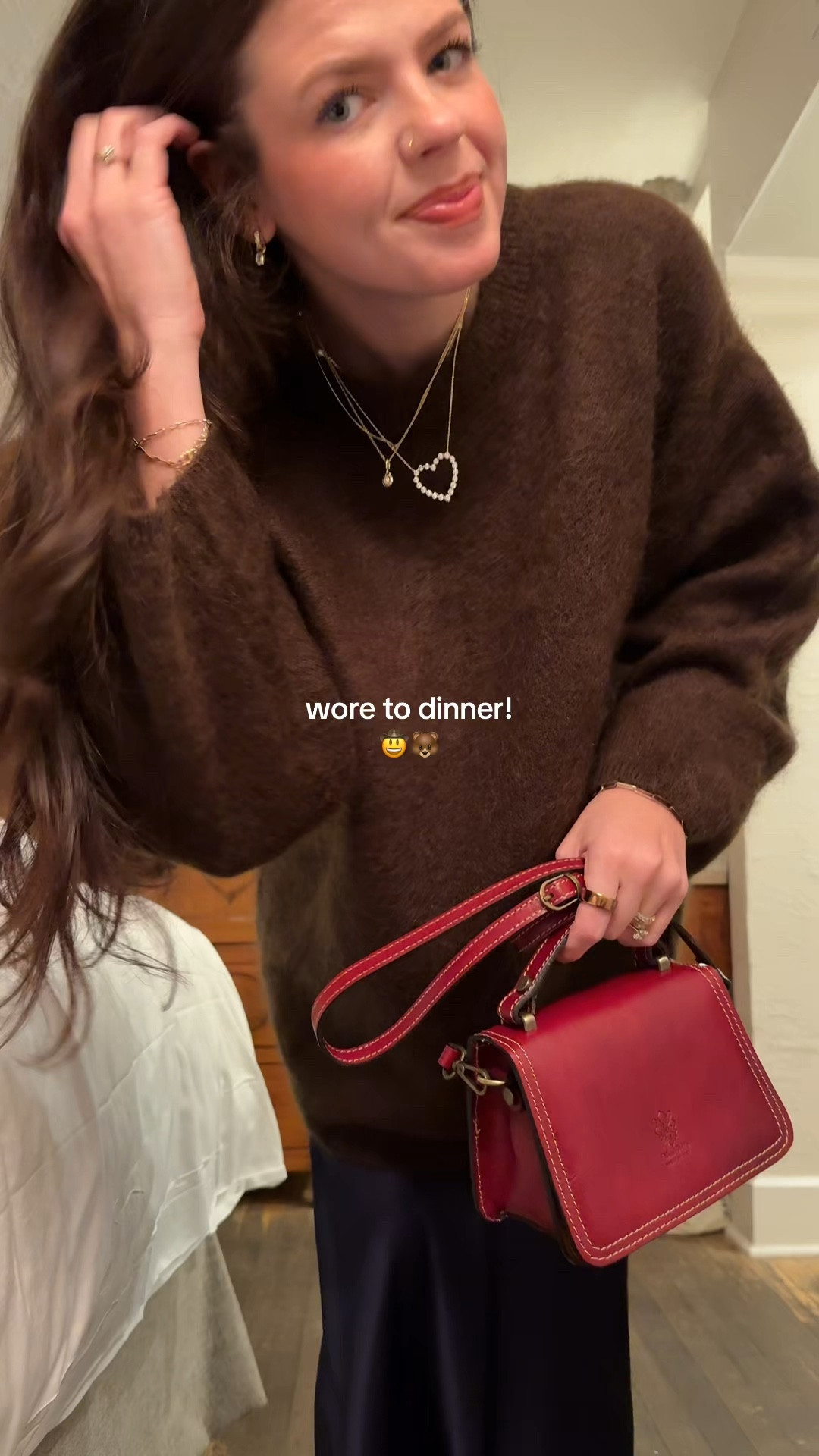 Wore to dinner on vacation! H&M, HM, oversized sweater, sweater, fall fashion, silk skirt, Veja, Nordstrom, Nordstrom rack, silk skirt outfit 

 #LTKStyleTip

#LTKHoliday #LTKootd