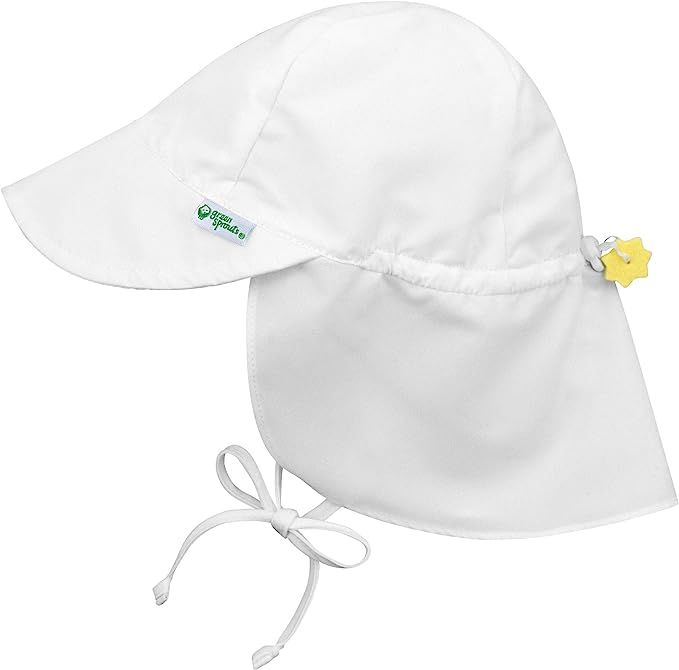 i play. by green sprouts Baby UPF 50+ Sun Protection Flap Hat | Amazon (US)