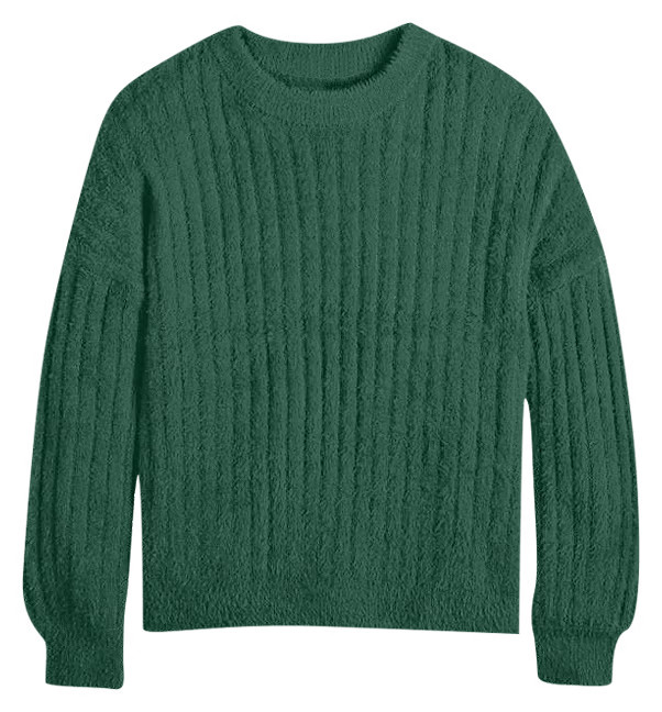 Juniors' SO® Ribbed Crewneck Sweater | Kohl's