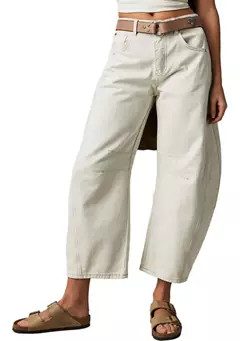 Free People We The Free Good Luck Mid-Rise Barrel Jeans | Belk