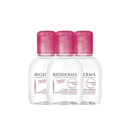 Bioderma Sensibio H2O Micellar Cleansing Water and Makeup Remover Solution for Face and Eyes - 3x 3. | Walmart (US)