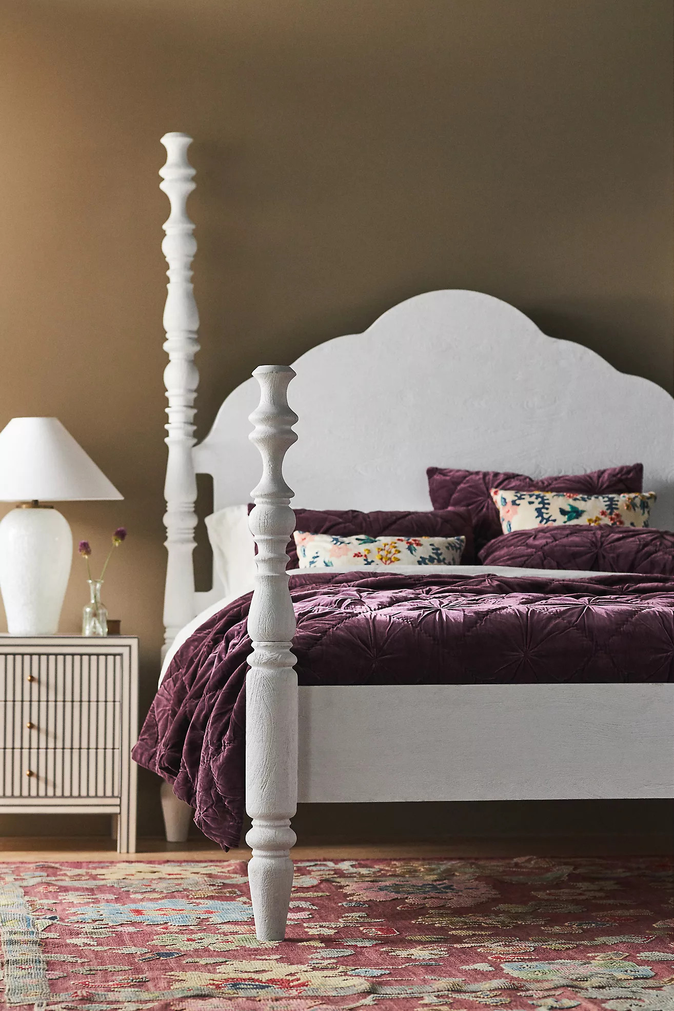 Spindle Four-Poster Bed | Anthropologie (US)