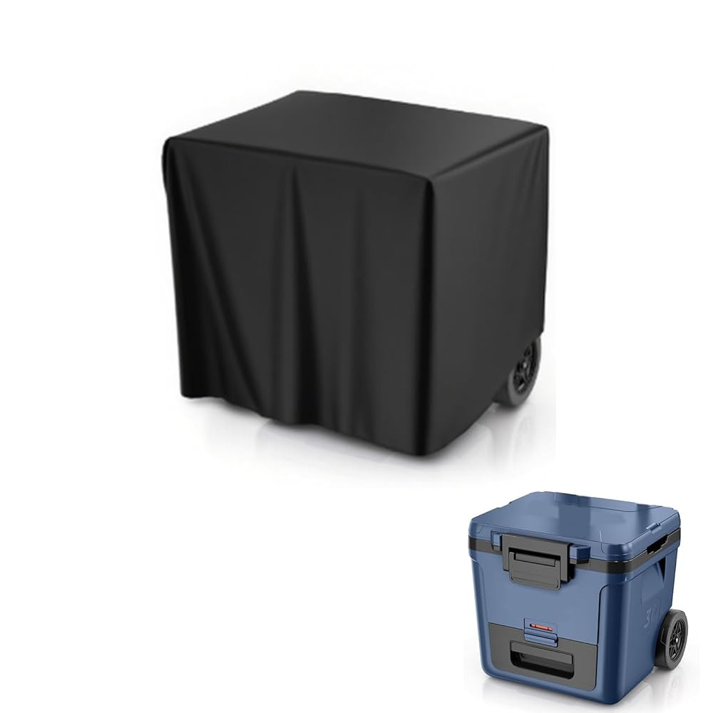 Kingling Cooler Cover, Waterproof Outdoor Rolling Ice Chest Wheeled Camping Cooler Cover | Amazon (US)