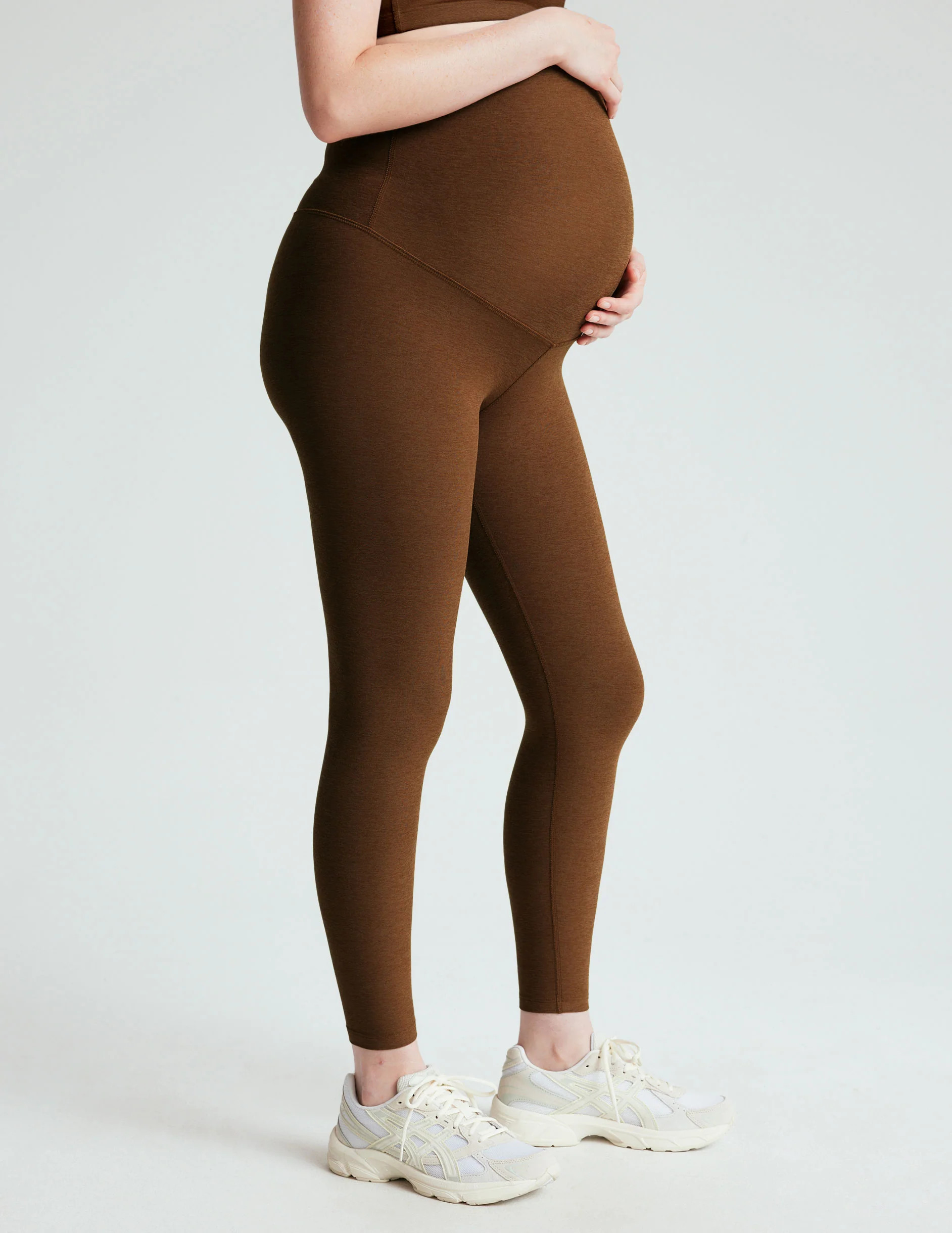 Spacedye Love the Bump Midi Maternity Legging | Beyond Yoga | Beyond Yoga