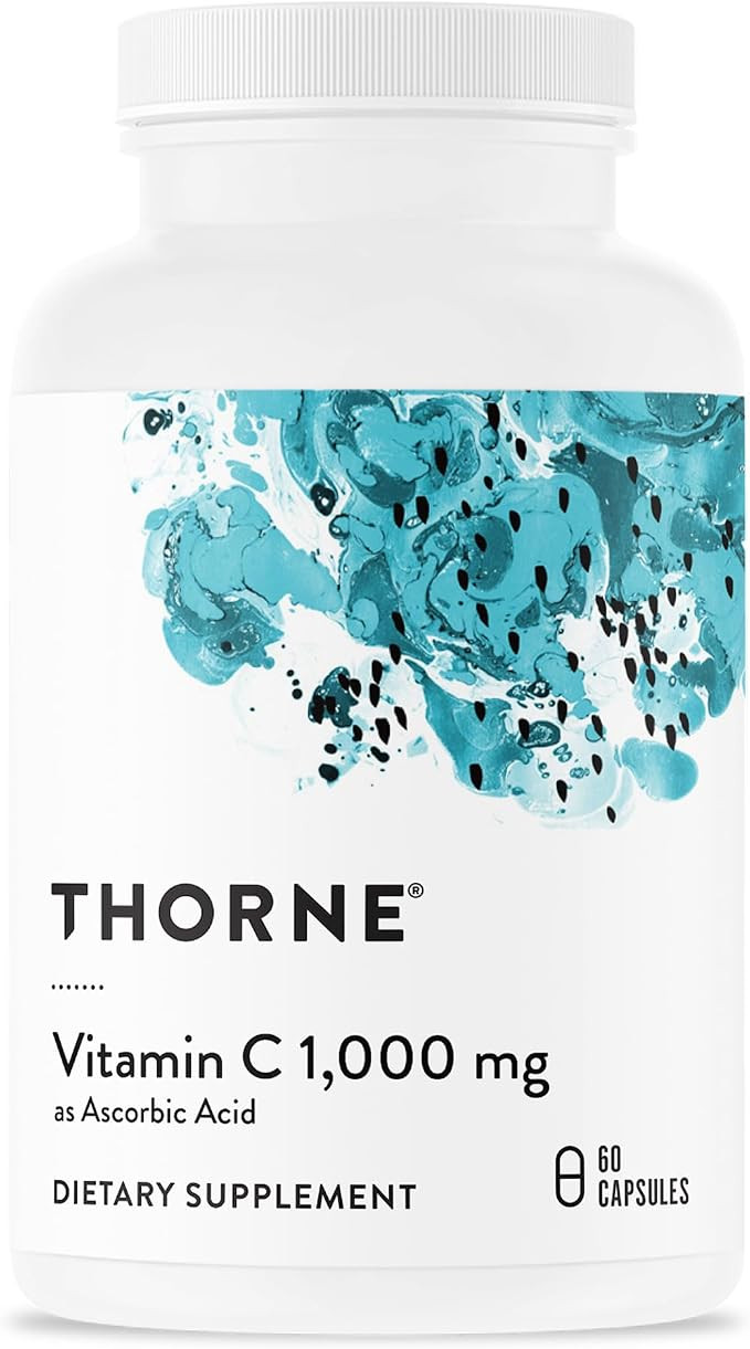 THORNE - Vitamin C 1,000 mg Supplement - Supports Healthy Immune Function & Collagen Formation - ... | Amazon (US)