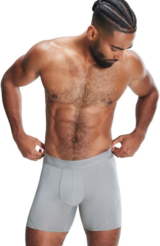 Savage X Shadow Fit Boxer Briefs for Men, Men's Underwear | Amazon (US)