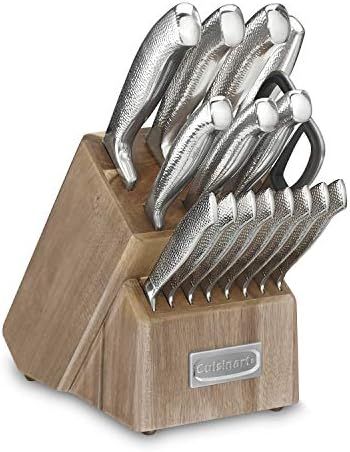 Cuisinart Classic Stainless Steel 17-Piece Knife Block Set | Amazon (US)