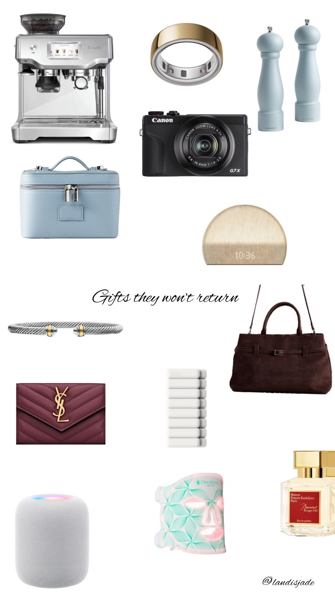 Luxury gifts they won’t be returning! 

#LTKBeauty #LTKStyleTip #LTKSeasonal