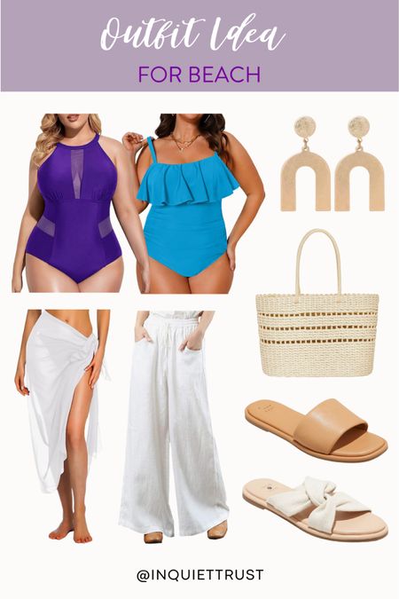 Get ready for your beach or pool trips with these stylish swimsuits, coverups, sandals and more!

#summerstyle #curvyoutfit #beachessentials #swimwear

#LTKswim #LTKunder50 #LTKFind