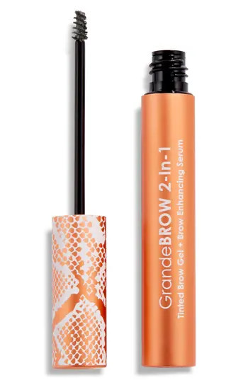 Grande Cosmetics GrandeBROW 2-in-1 Tinted Brow Gel + Brow Enhancing Serum in Taupe at Nordstrom Rack, Size 0.07 Oz | Nordstrom Rack