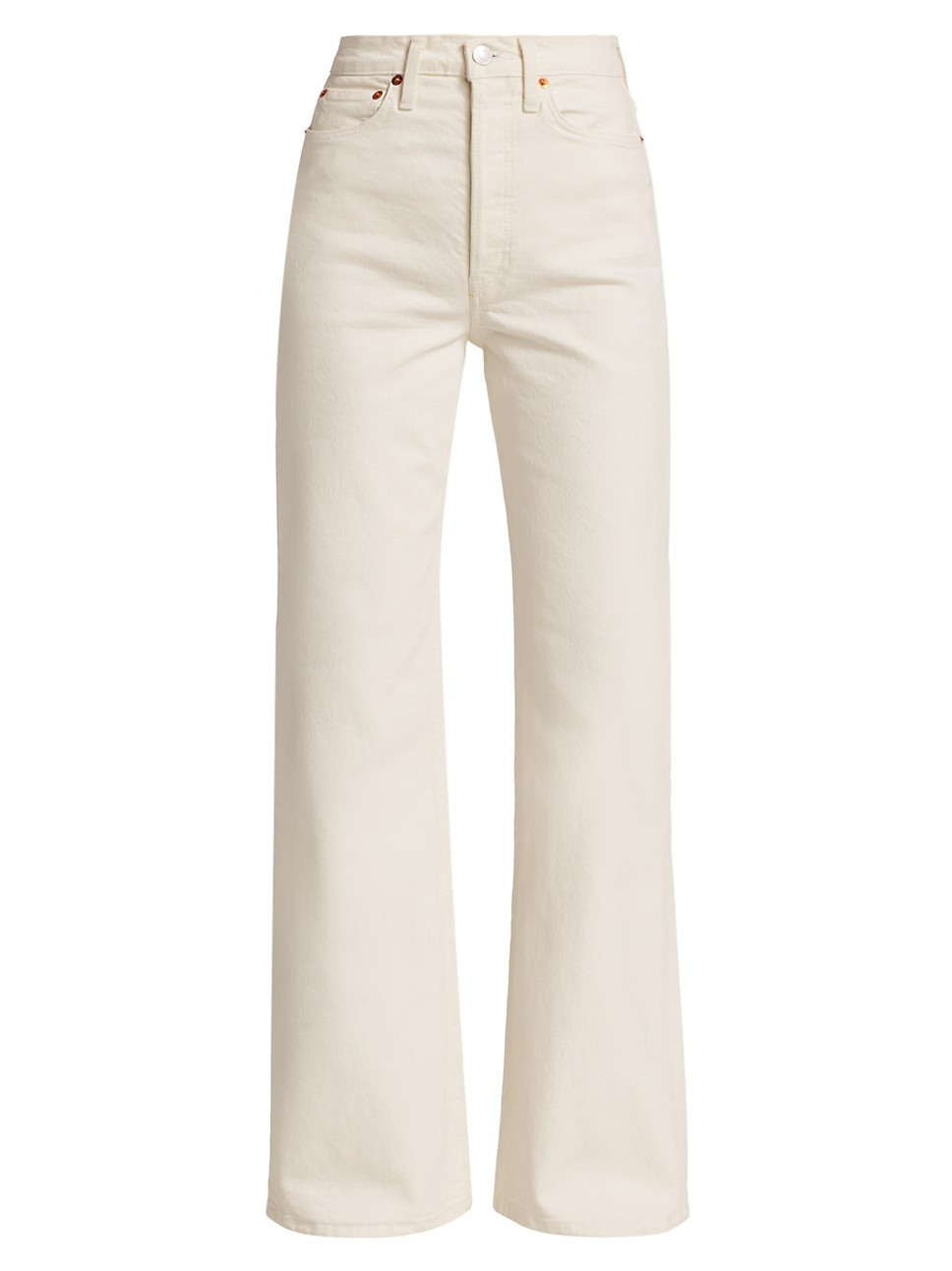 70s Ultra High-Rise Wide-Leg Jeans | Saks Fifth Avenue