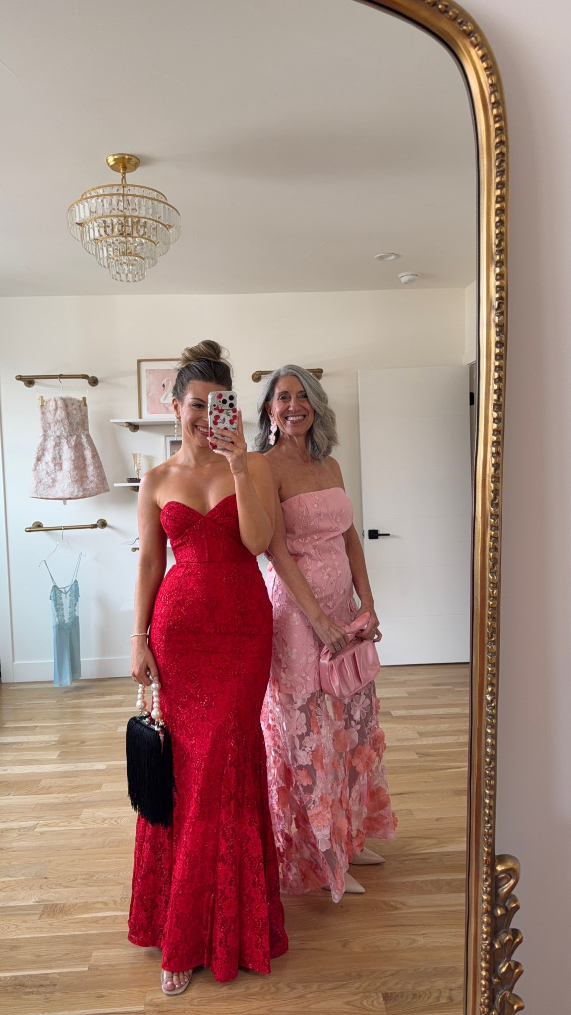 Mom and me spring wedding guest and formal event dresses. Red lace and pink floral dresses

Vici code: emerson30

Wearing my usual small/2
Mom wears a medium/6

Wedding guest
Formal event
Black tie
Floral
Off the shoulder
Mother of the bride
Special occasion

#LTKSeasonal #LTKWedding #LTKootd