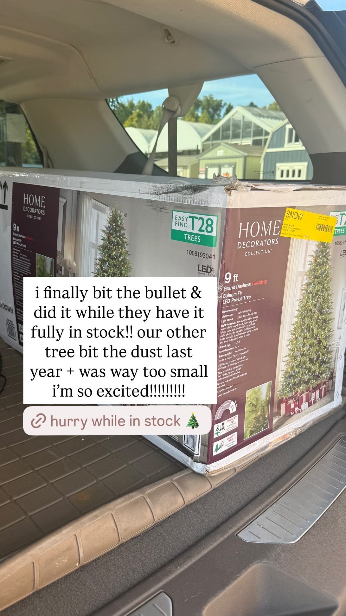 Fully stocked and beyond worth it! So excited to have this 9ft tree up this year!!! 

#LTKHome #LTKHoliday #LTKFamily