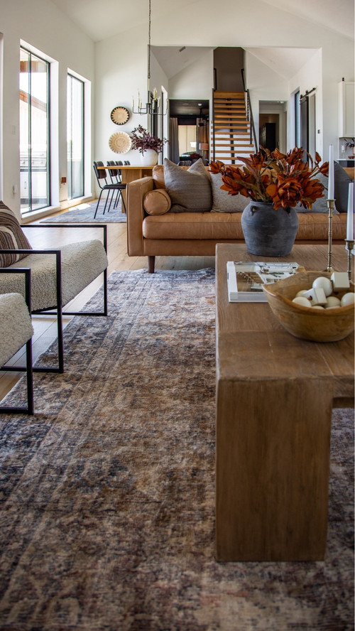 This rug was MADE for fall + winter.