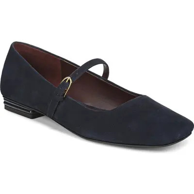 Franco Sarto Tinsley Square Toe Mary Jane Flat in Beige at Nordstrom, Size 9 | Nordstrom