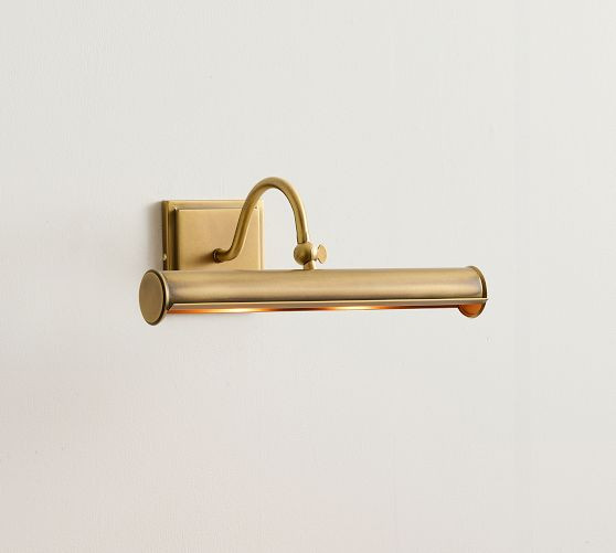 Palmer Metal Picture Light Sconce (15"-24") | Pottery Barn (US)
