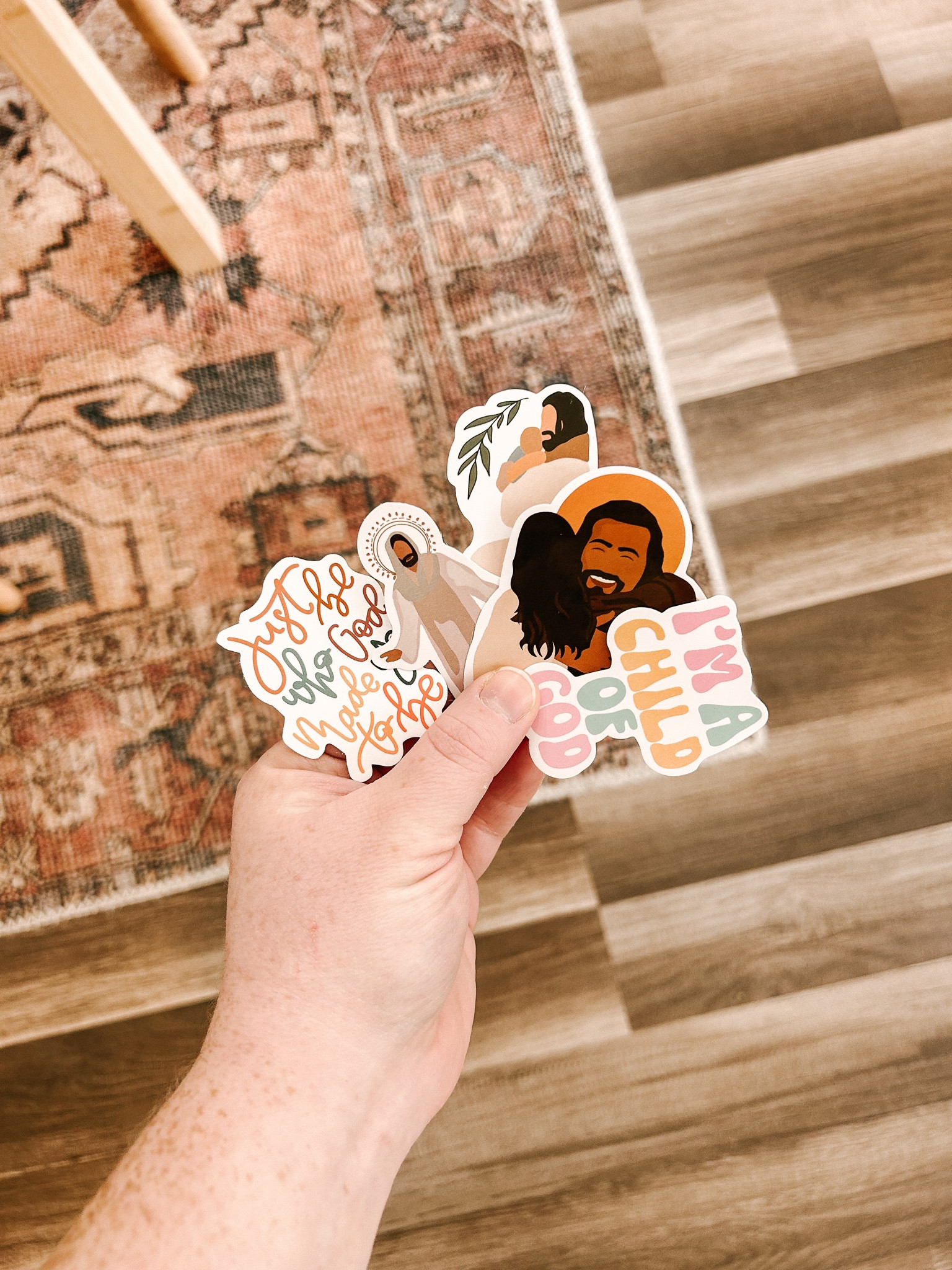 Jesus stickers for the win! Love these for adding to gift boxes or just gifting in a card, putting on journals or water bottles. 🫶🏼 

#LTKfindsunder50 #LTKhome #LTKGiftGuide