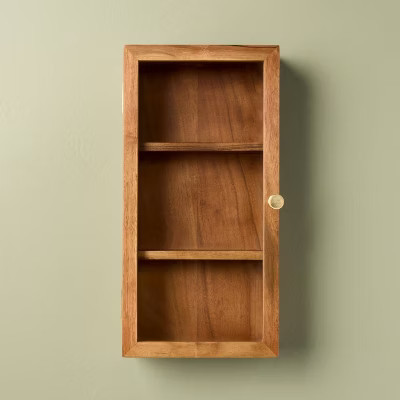 Wall Mounted Wood Display Box - Hearth & Hand™ with Magnolia | Target