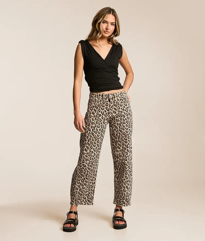 Kate Leopard Barrel Stretch Jean | Buckle