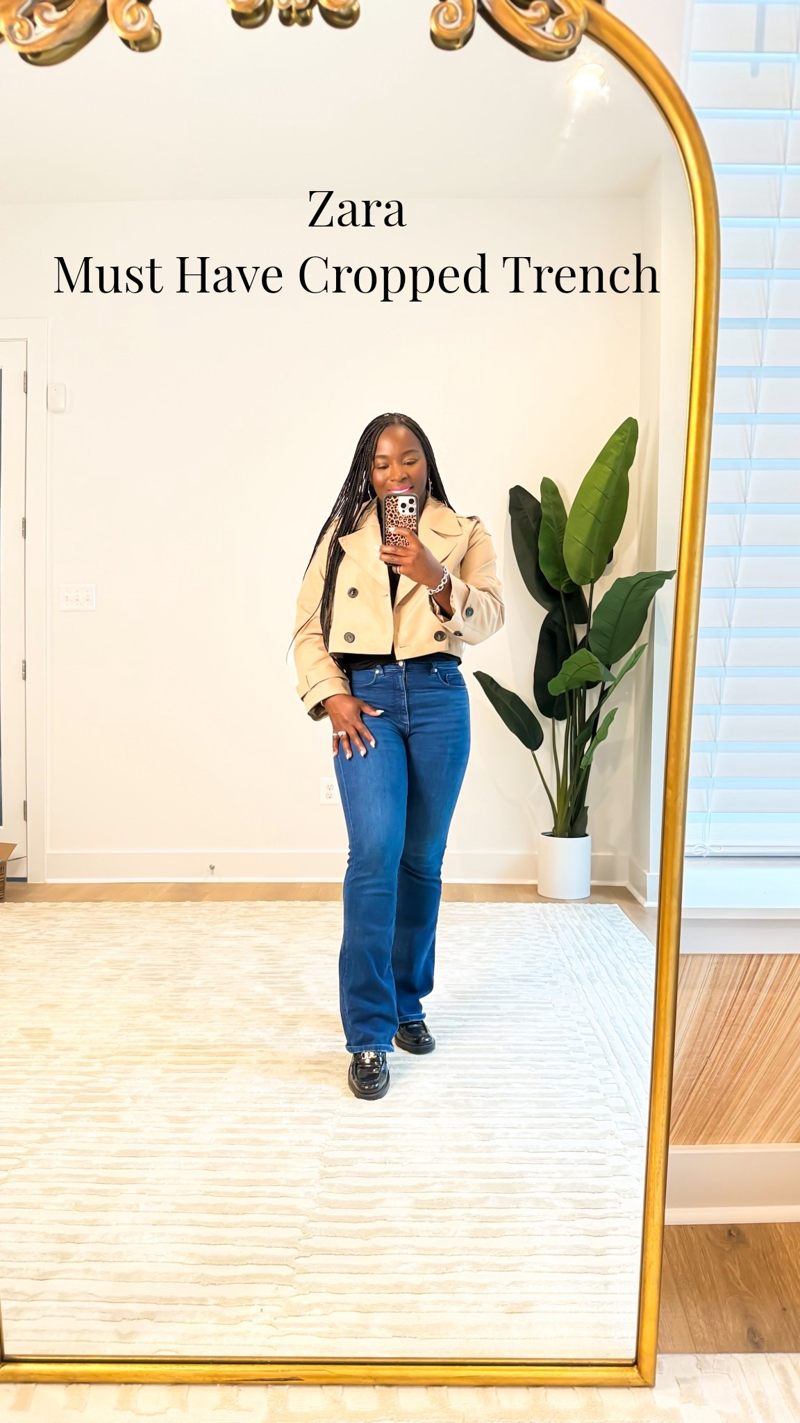 I love this cropped trench! It’s great for fall and makes the perfect addition to any fall outfit. Zara, cropped trench coat, loafers , Walmart fashion 
  

#LTKTravel #LTKFindsUnder100