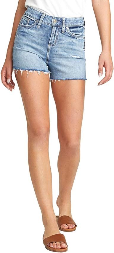 Silver Jeans Co. Women's Avery High Rise Short | Amazon (US)